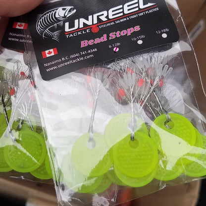 UNREEL TRANSPARENT BEAD & CLUSTER STOPS