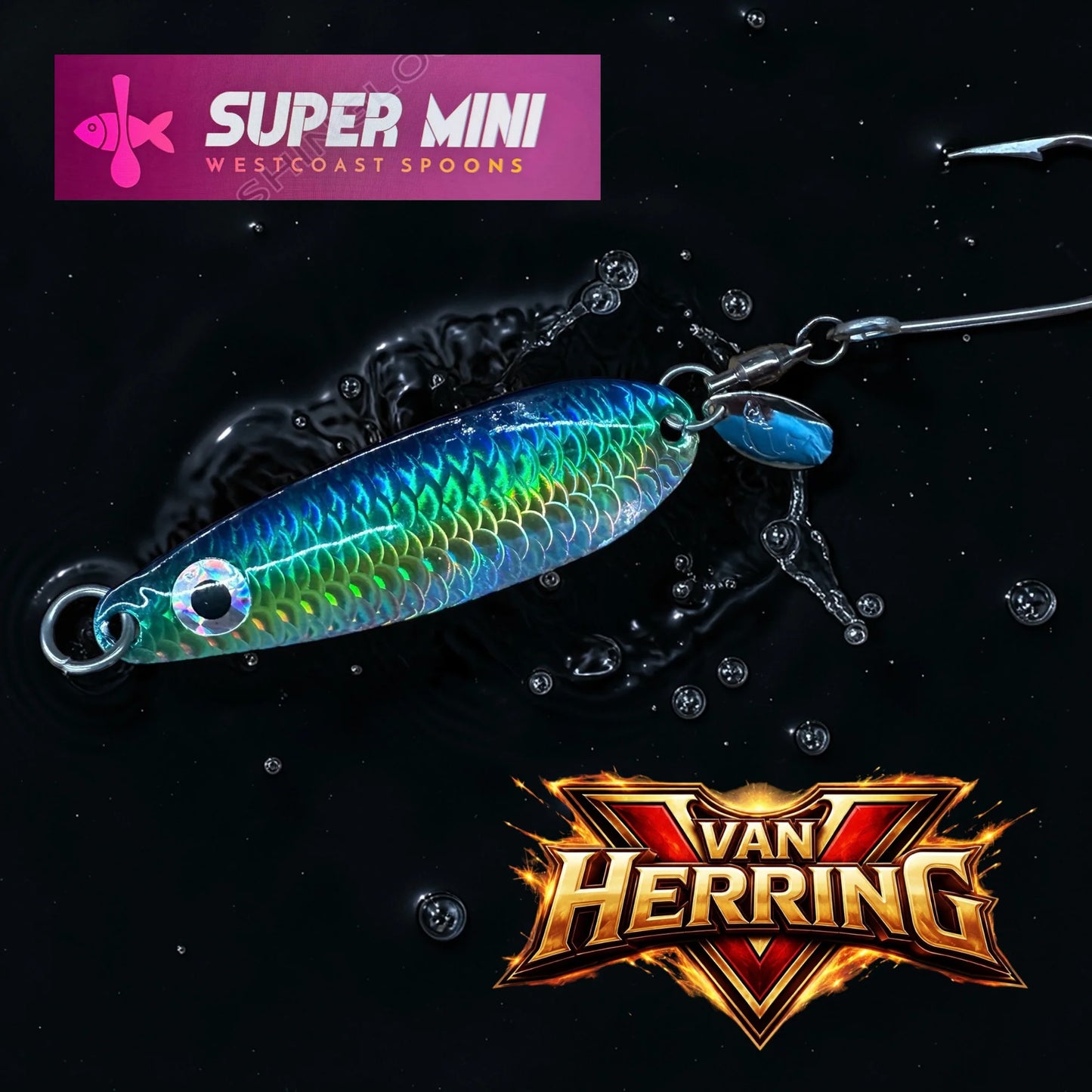 WESTCOAST SUPER MINI 2.0 SALTWATER TROLLING SPOON