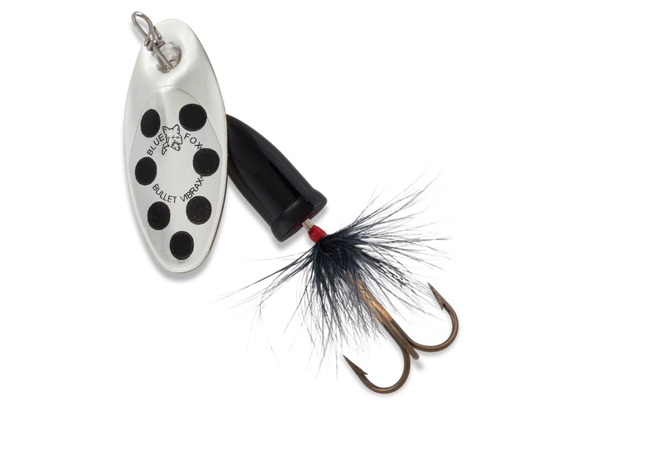BLUE FOX VIBRAX BULLET FLY SPINNER