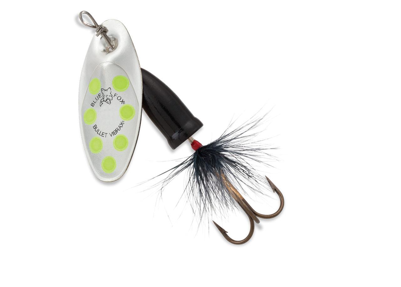 BLUE FOX VIBRAX BULLET FLY SPINNER