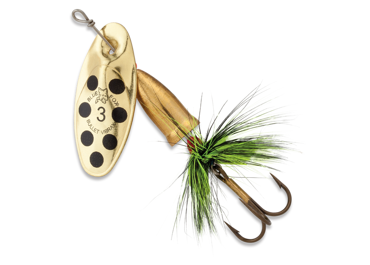 BLUE FOX VIBRAX BULLET FLY SPINNER