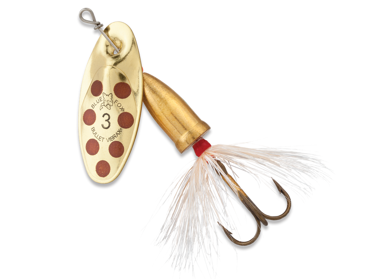 BLUE FOX VIBRAX BULLET FLY SPINNER