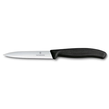 VICTORINOX SWISS CLASSIC SERRATED PARING KNIFE - 10CM