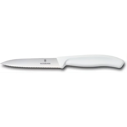 VICTORINOX SWISS CLASSIC SERRATED PARING KNIFE - 10CM
