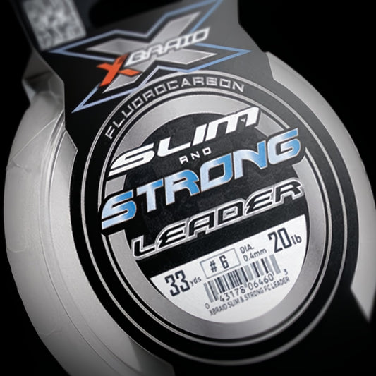 XBRAID SS FLOUROCARBON LEADER 33YD SPOOL